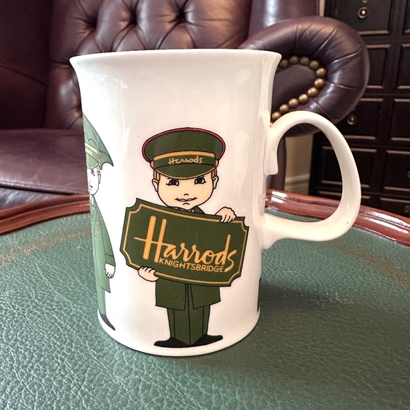 HARRODS Knightsbridge fine bone china cup mug - Picture 1 of 6